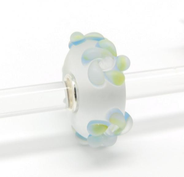 Icelandic Roses Frost - Elfbeads Glas - live photo